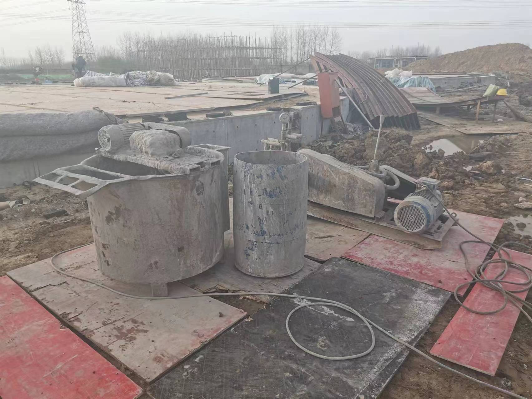 长征镇回填土注浆