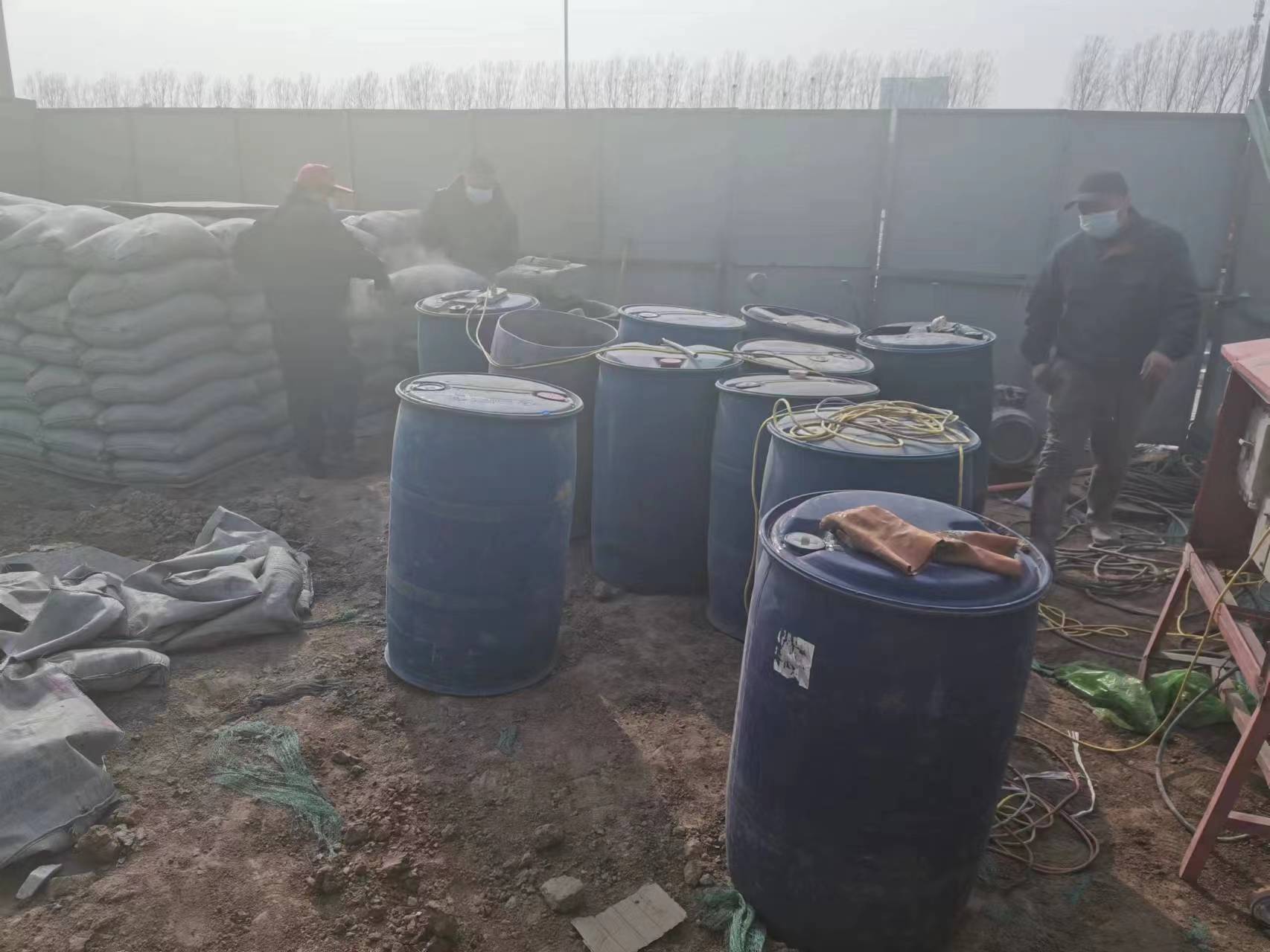 长征镇水泥注浆